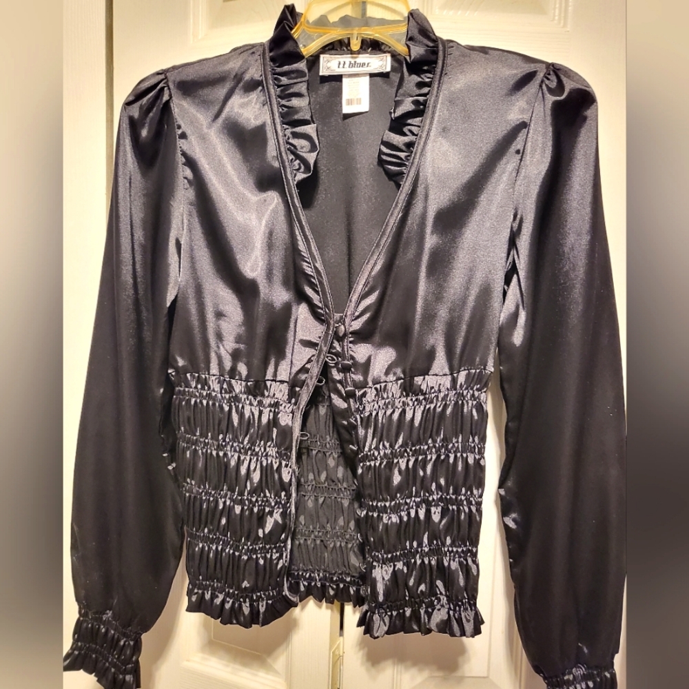 Black dress blouse
